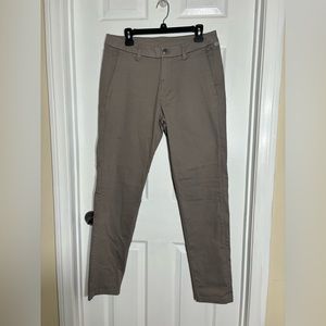 Lululemon ABC Slim Fit Trouser Stretch Cotton   Size 32